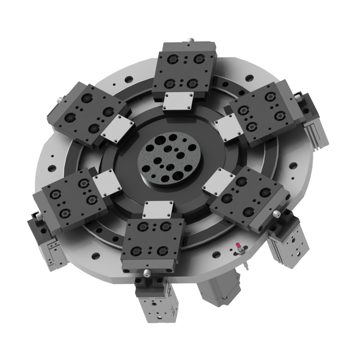 circular guide rail circulation conveyor systems